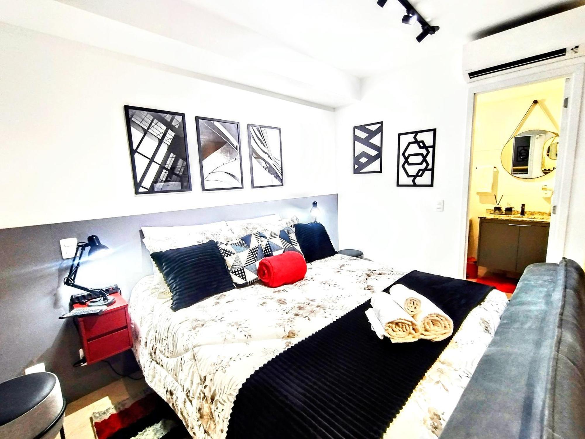 Smart Urban Deluxe Varanda - The Mob One Pinheiros - Black Edition - By Luxxor Aparthotel *