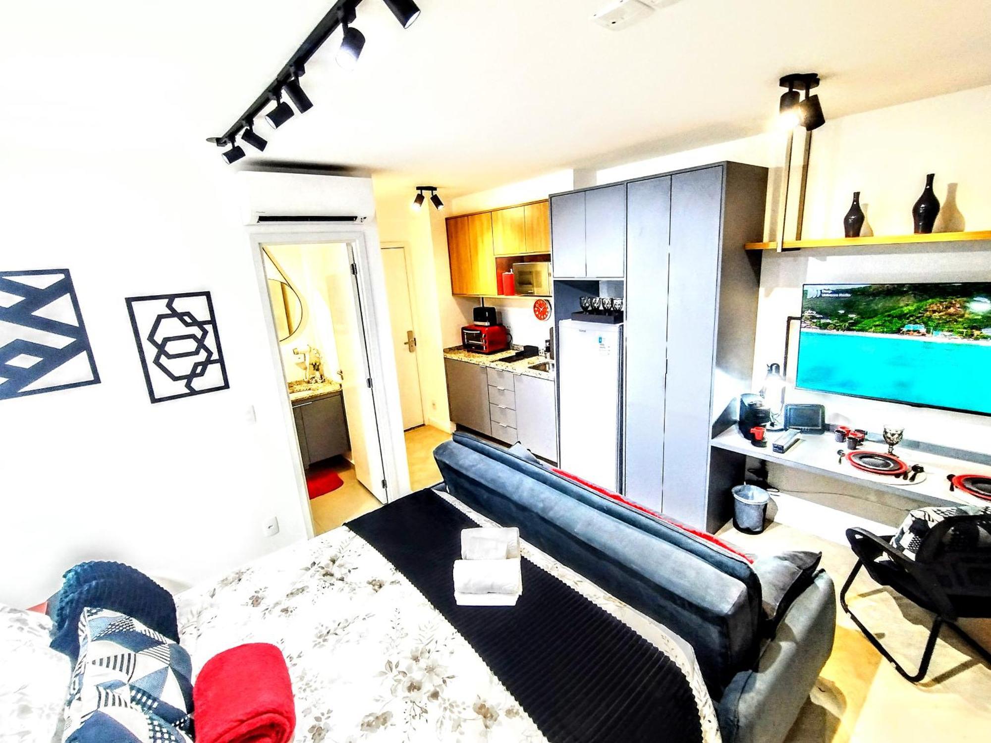 Aparthotel Smart Urban Deluxe Varanda - The Mob One Pinheiros - Black Edition - By Luxxor *